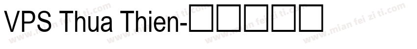 VPS Thua Thien字体转换